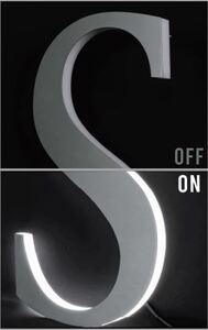 GLLS VALIS STAINLESS STEEL SERIES HALO LIT & FULL SIDE LIT ARCHITECTURAL ILLUMINATED LETTERS